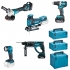 Makita DLX5066TJ aku sada nářadí